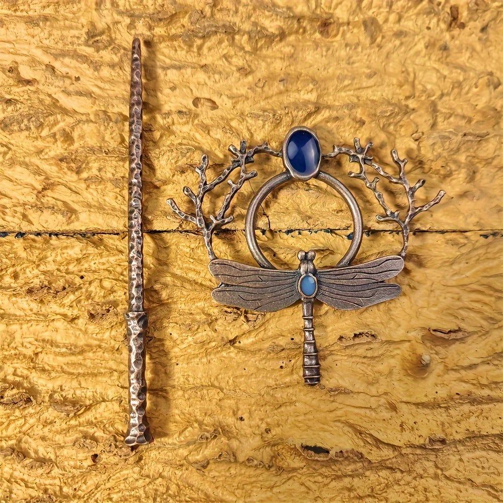 Dragonfly Branch Gem Hairpin Accessoires capillaires personnalisés pour femmes