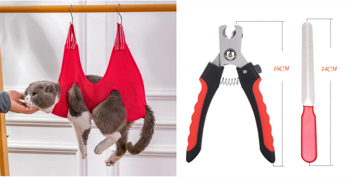 Hamac suspendu pour couper les chats et les chiens