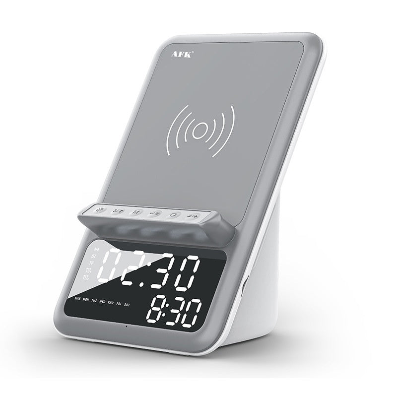 Horloge créative sans fil charge Haut-parleur Bluetooth
