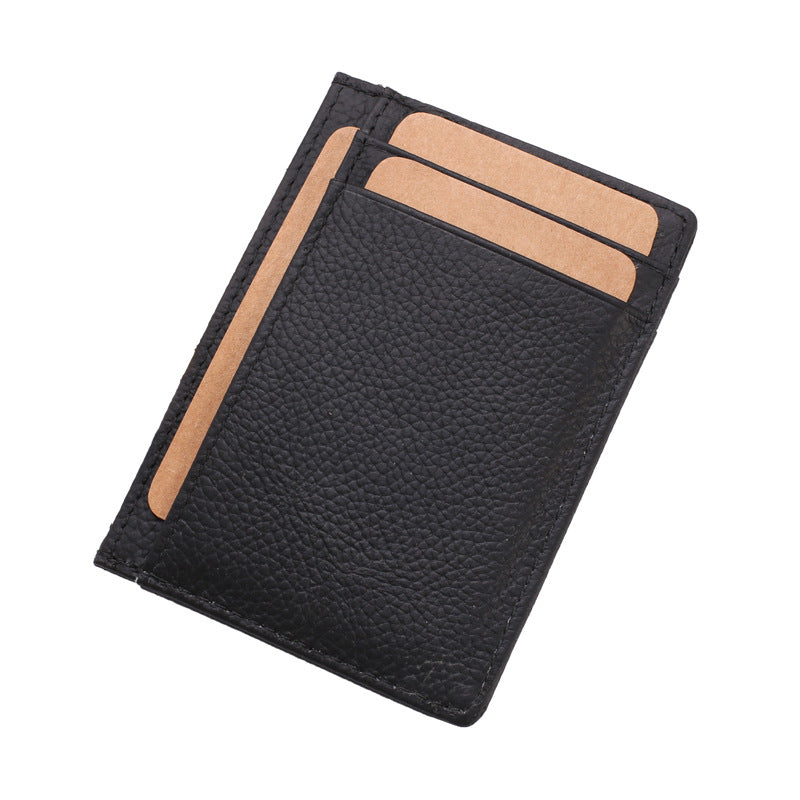 Porte-cartes créatives pour hommes Solid Color Simple