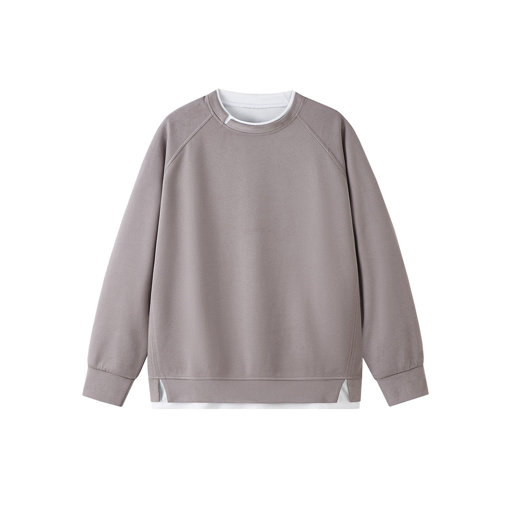 Pull-over en col d'équipage pour femmes