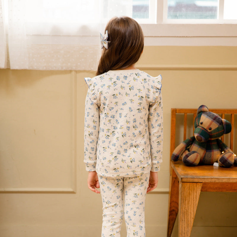 Ensemble de pyjamas à la maison pour bébé fille