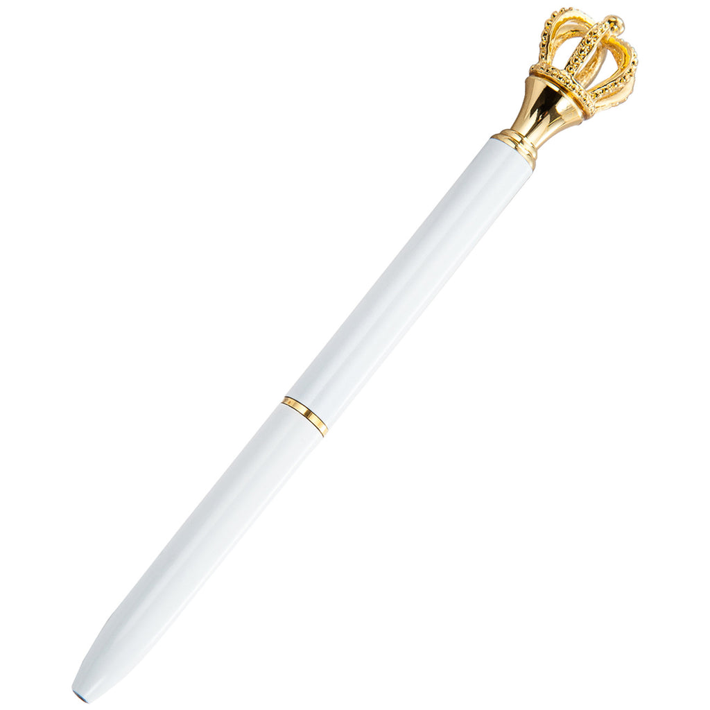 Crown Band Diamond Metal Ballpoint Pen Scepter Metal Pen Mode Pen