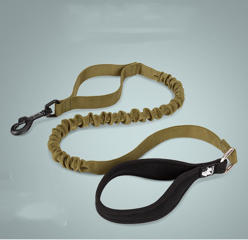 Pet Dog laisse avec élastique réglable