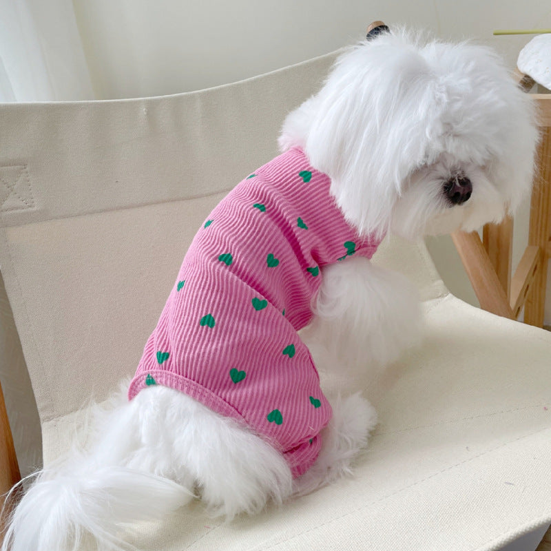 Aimer vêtements de maison pour animaux de compagnie à quatre pattes