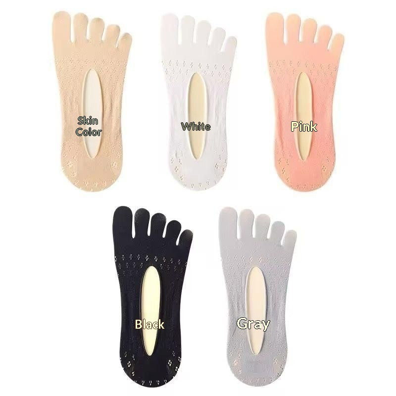 Chaussettes de bateau invisibles respirant Yoga Nylon