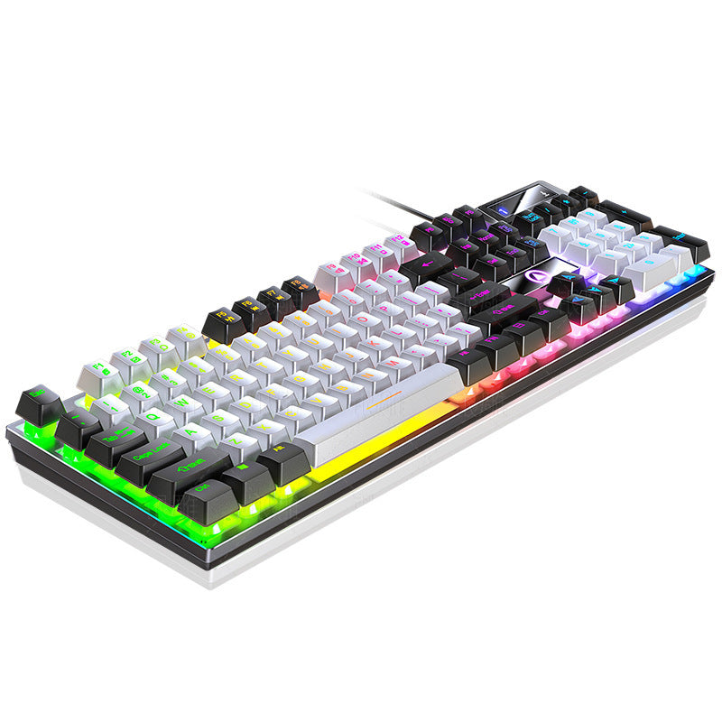 K500 jeu filaire couleur matching machine lumineuse Touch ordinateur de bureau clavier