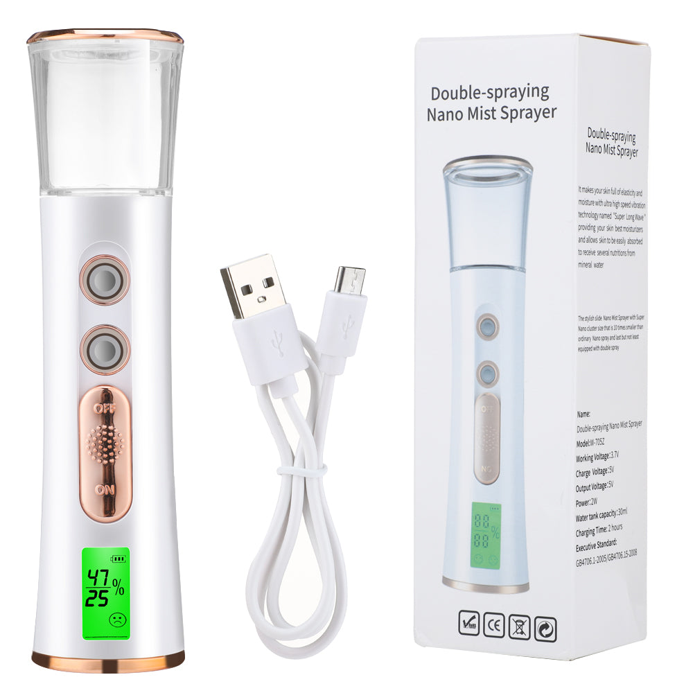 Vaporisateur à froid Hydratant visage Négatif Ion Humidificateur