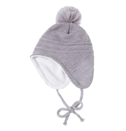 Ensemble de gants de garde d'oreilles pour enfants en laine solide et chaude