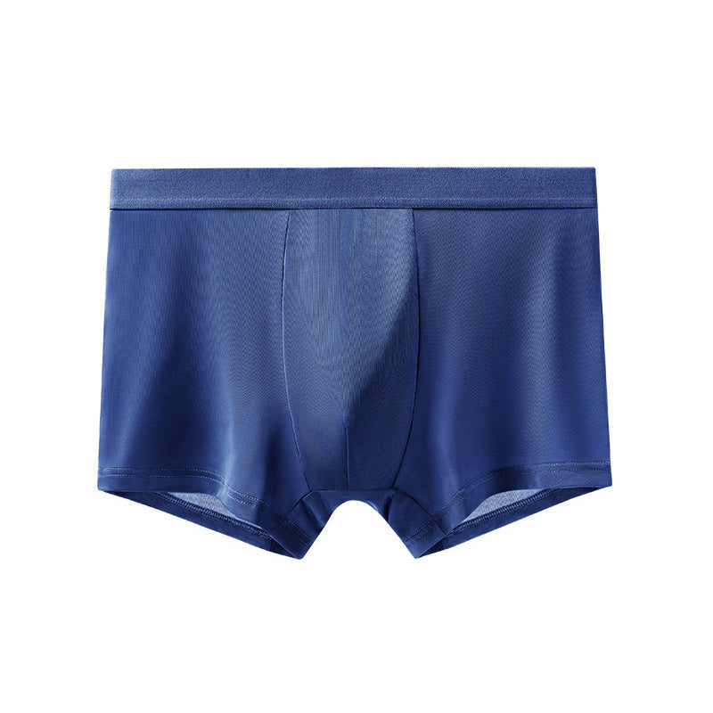 Summer Ice Silk Underwear Men's Thin Breathable Quick-Drying