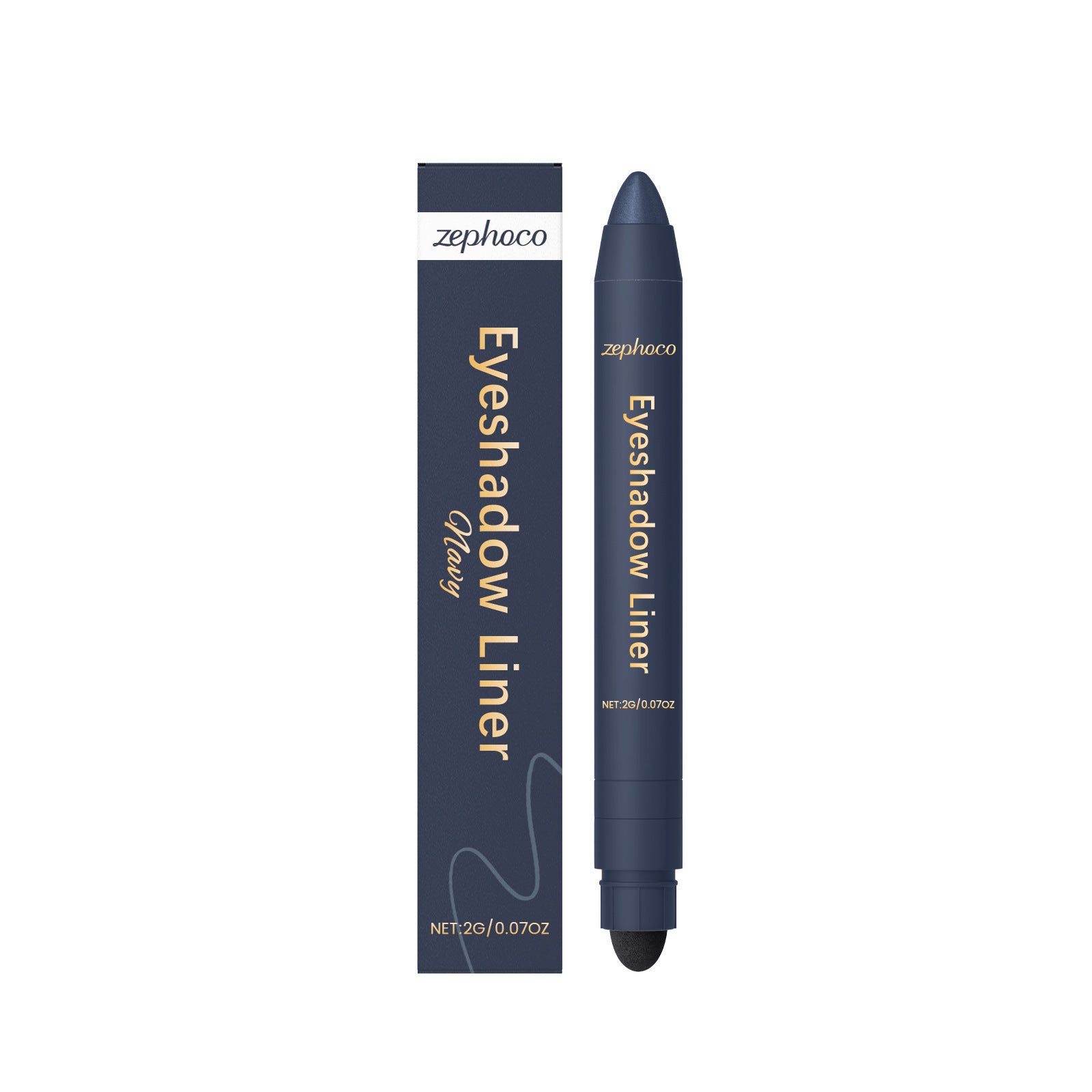 Étanche à l'eau et à la sueur résistant aux boues Silky-smooth 2-en-1 Eyeliner
