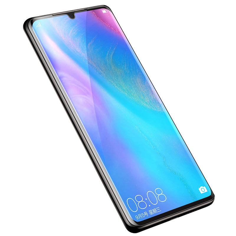 Full Screen Curved Anti Soft Film deux pièces pour P30 Pro Black