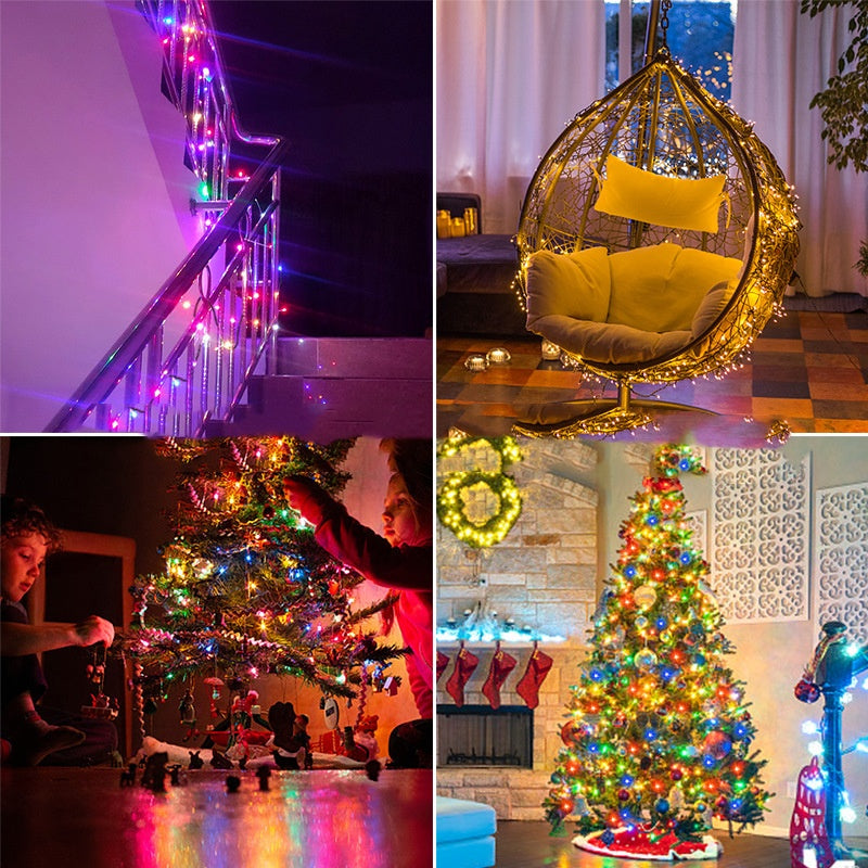 Chaîne d'éclairage LED 24v faible tension petites lumières colorées 220V110V Starry Sky Star String Ch