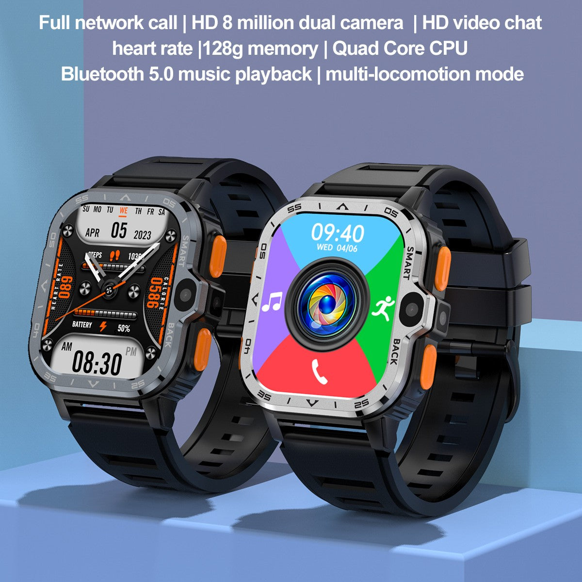 Étudiant Smart Watch Android Internet Télécharger Smart Sports Bracelet