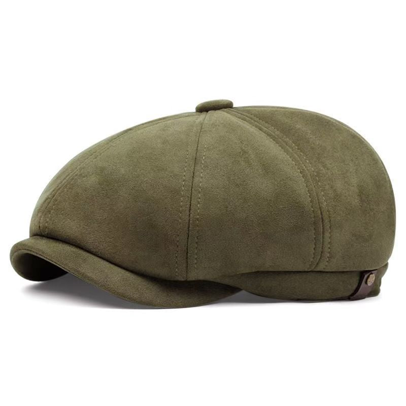 British-style Youth Casual All-match Vintage Octagonal Beret