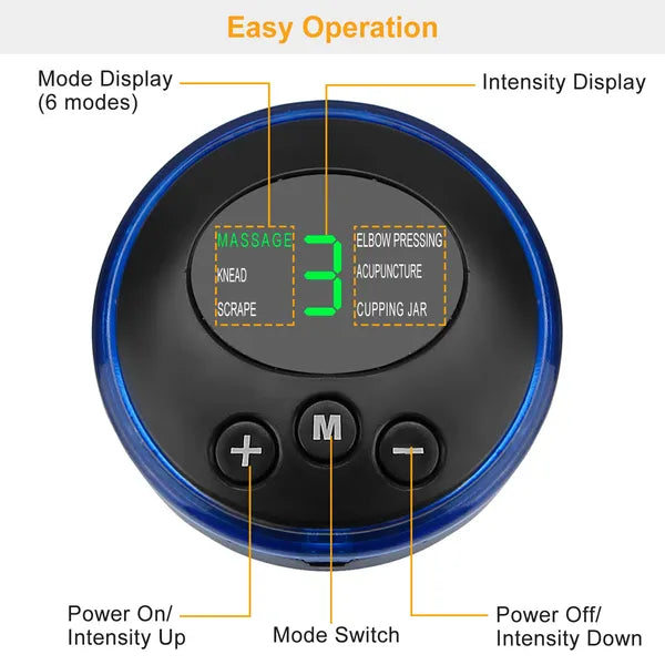 EMS Foot Massage Pad Massager électrique Stimulateur Unité Rechargeable Jambe Reformage Muscle P