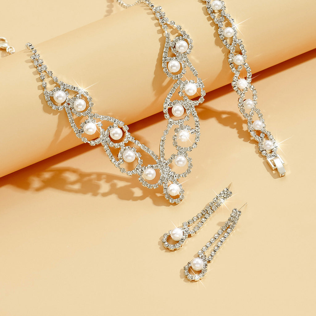 Boucles d'oreilles en perles douces et élégantes