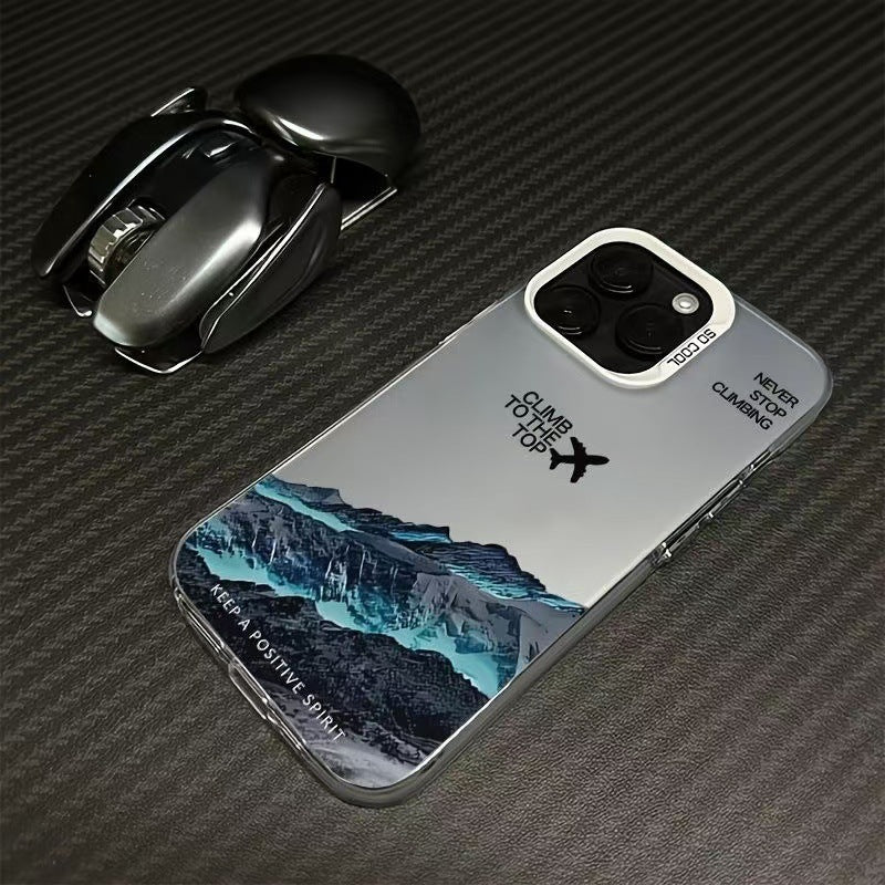 Streetwear Brand Airplane Mountain Peak Inspiré Premium