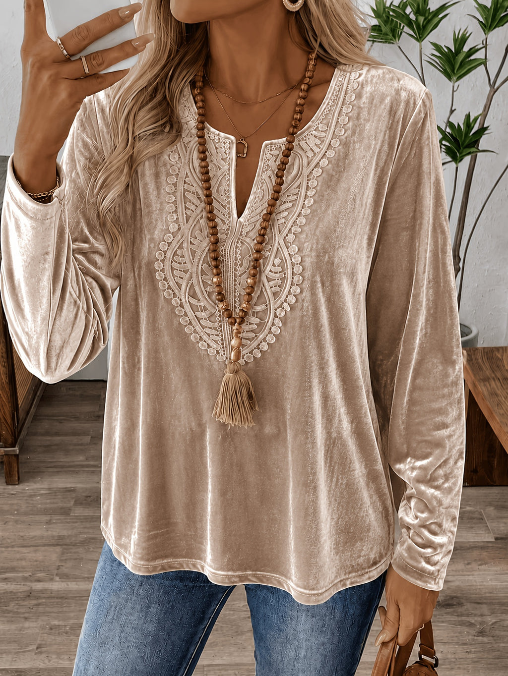 Blouse de Lady couleur solide