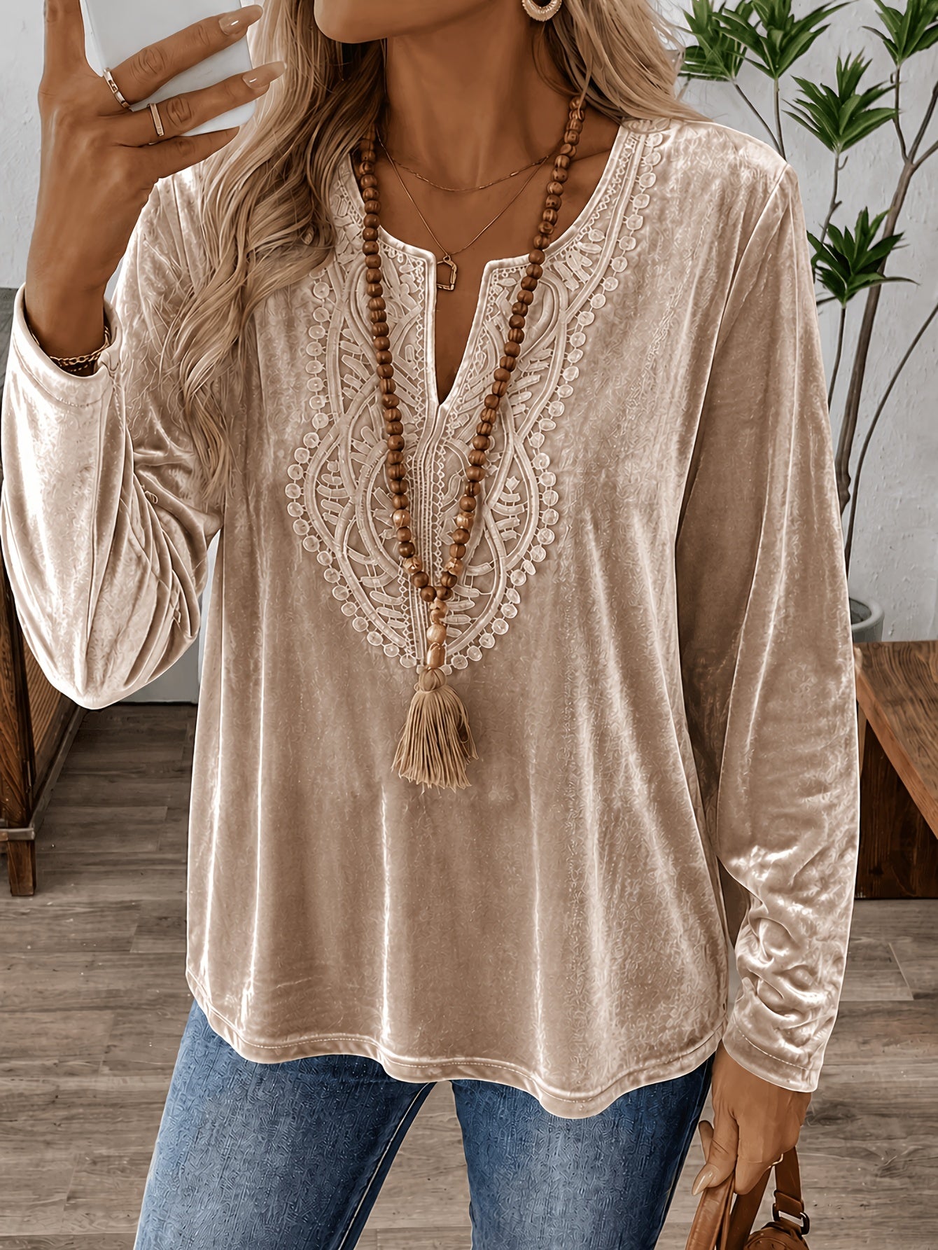 Blouse de Lady couleur solide