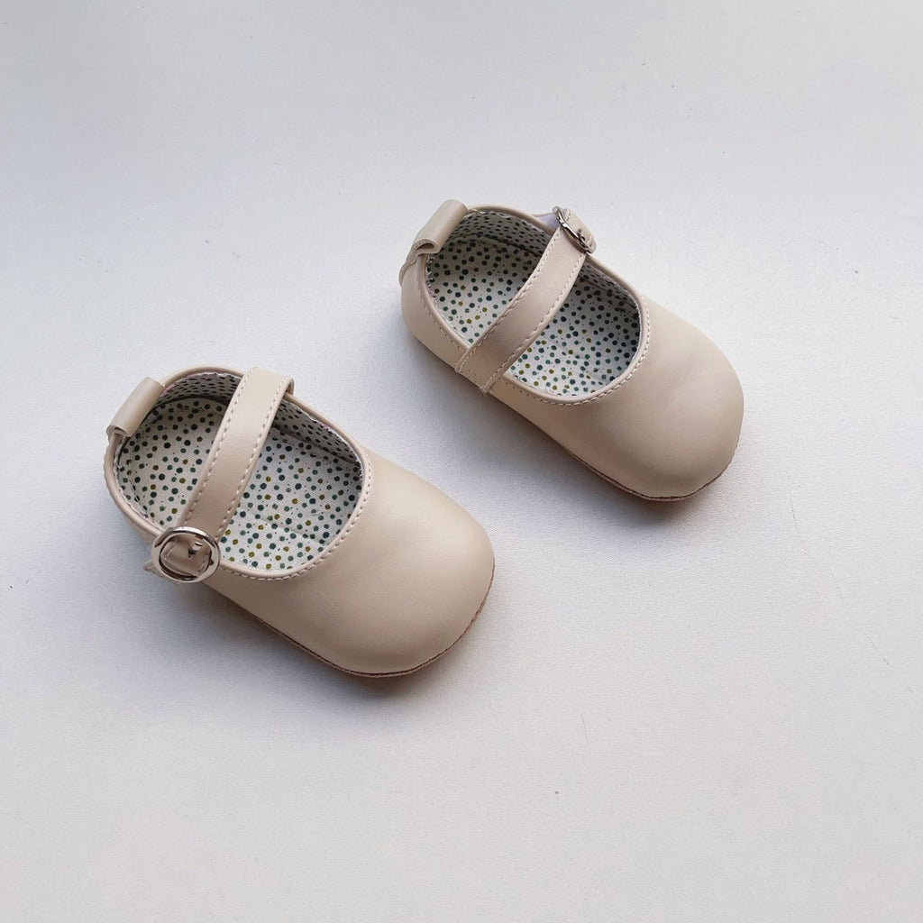 Bébé fille Tout-petit Chaussures cuir chaud Velcro
