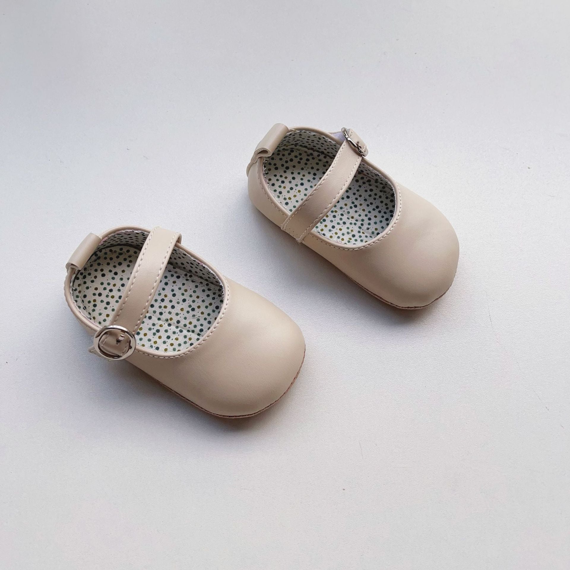 Bébé fille Tout-petit Chaussures cuir chaud Velcro