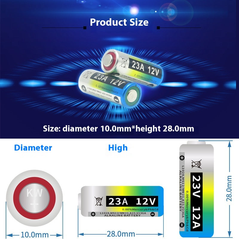 Batterie Alkaline de porte d'enroulement