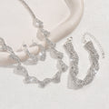 Niche Design personnalisé Boucles d'oreilles en corne de diamant complet