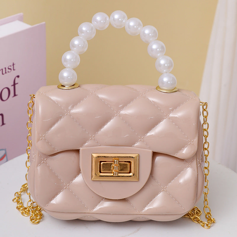Sac candy à main Solid Color Strap à épaule unique