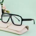 Lunettes de soleil européennes et américaines de style carré pour hommes