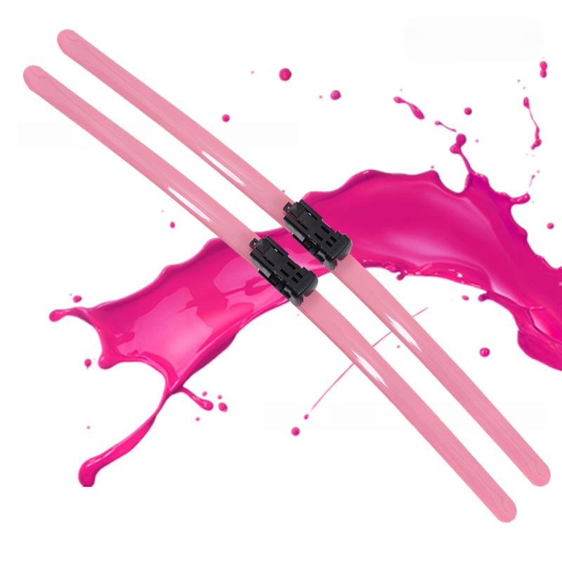 Wiper pare-brise en fibre de carbone coloré