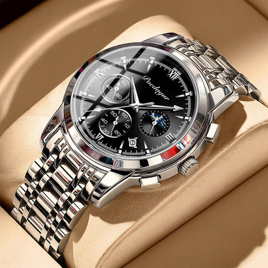 Montre Multifonctionnelle Homme Lumineuse Imperméable Quartz Montres