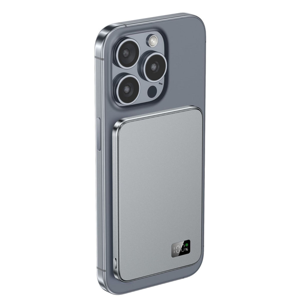 Wireless Magnetic Mobile Power Ultra-mince Applicable Montre de charge externe