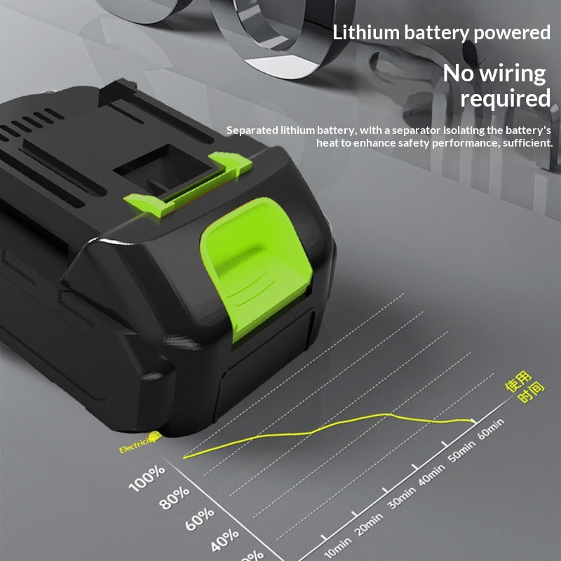 Lave-auto rechargeable portatif à batterie à haute pression