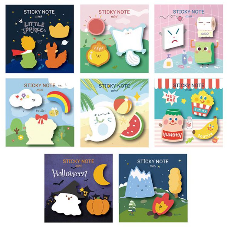Motif de citrouille Halloween Spooky Notes post-it