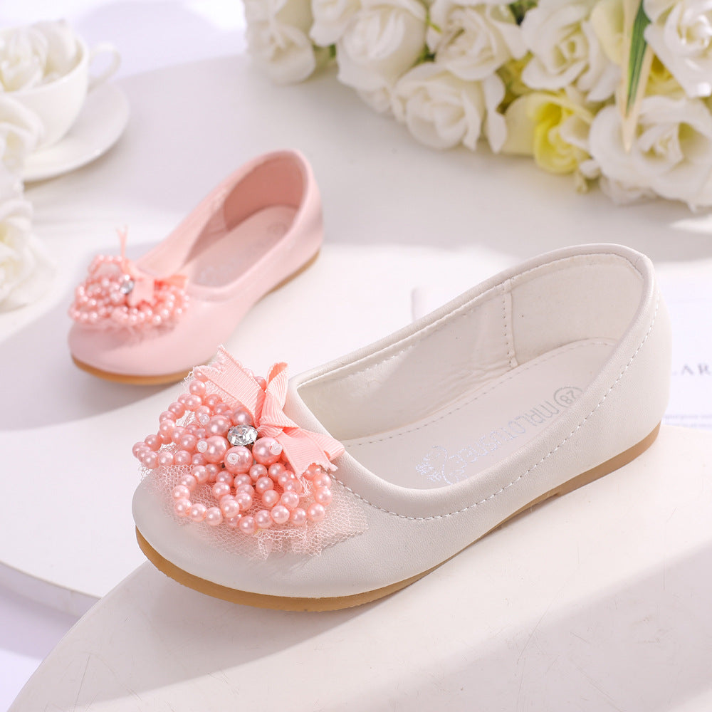 Chaussures pour la bouche de la place Princesse en Strass coréenne