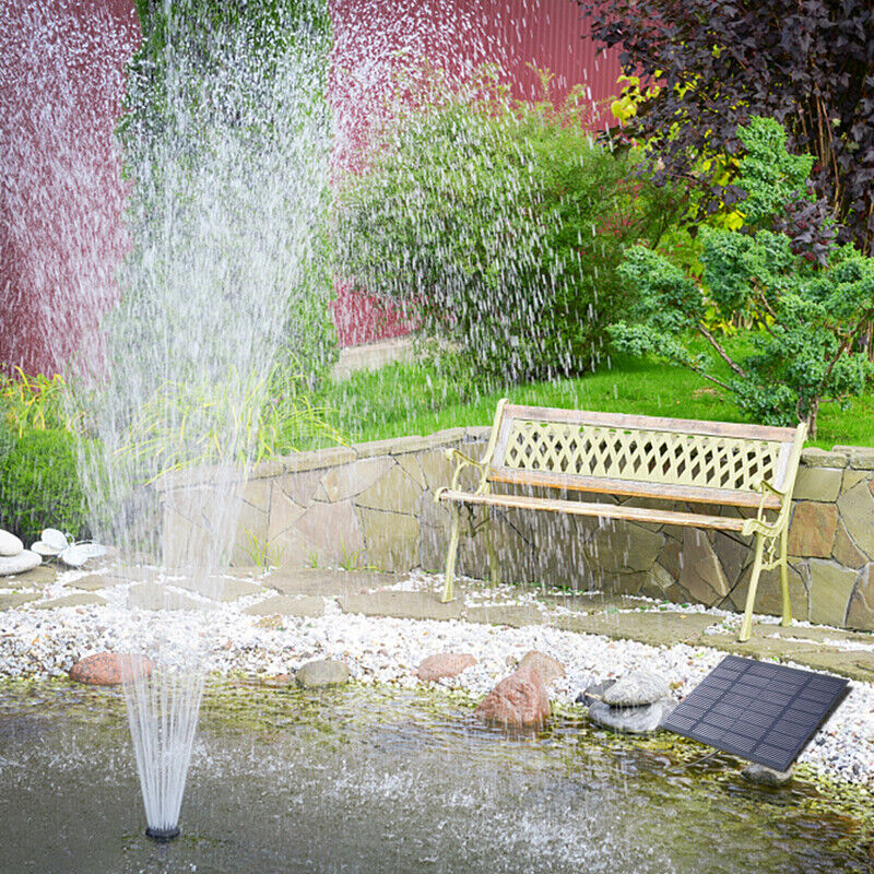 Panneau solaire Caractéristiques de l'eau Jardin Piscine Pond Poisson Fontaine de l'aquarium