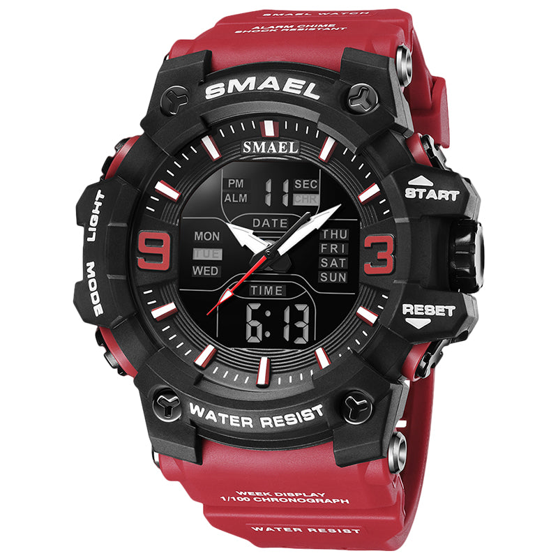 Montre électronique étanche à l'eau de sport