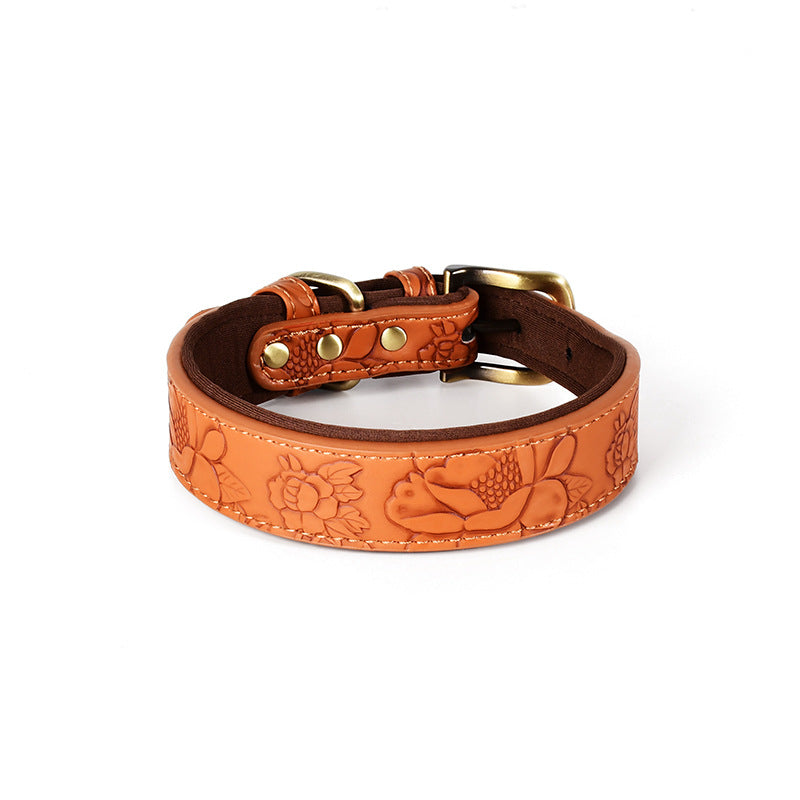 Accessoires pour animaux de compagnie Collier de chien en cuir