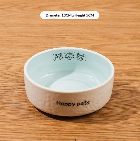 Ceramic Bowl Set Elévated Pet Bowls Food Bowl et Water Bowl pour chiens et chats