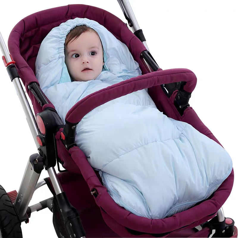 Sac de couchage pour bébé rembourré chaud et résistant au kick en automne Et l'hiver