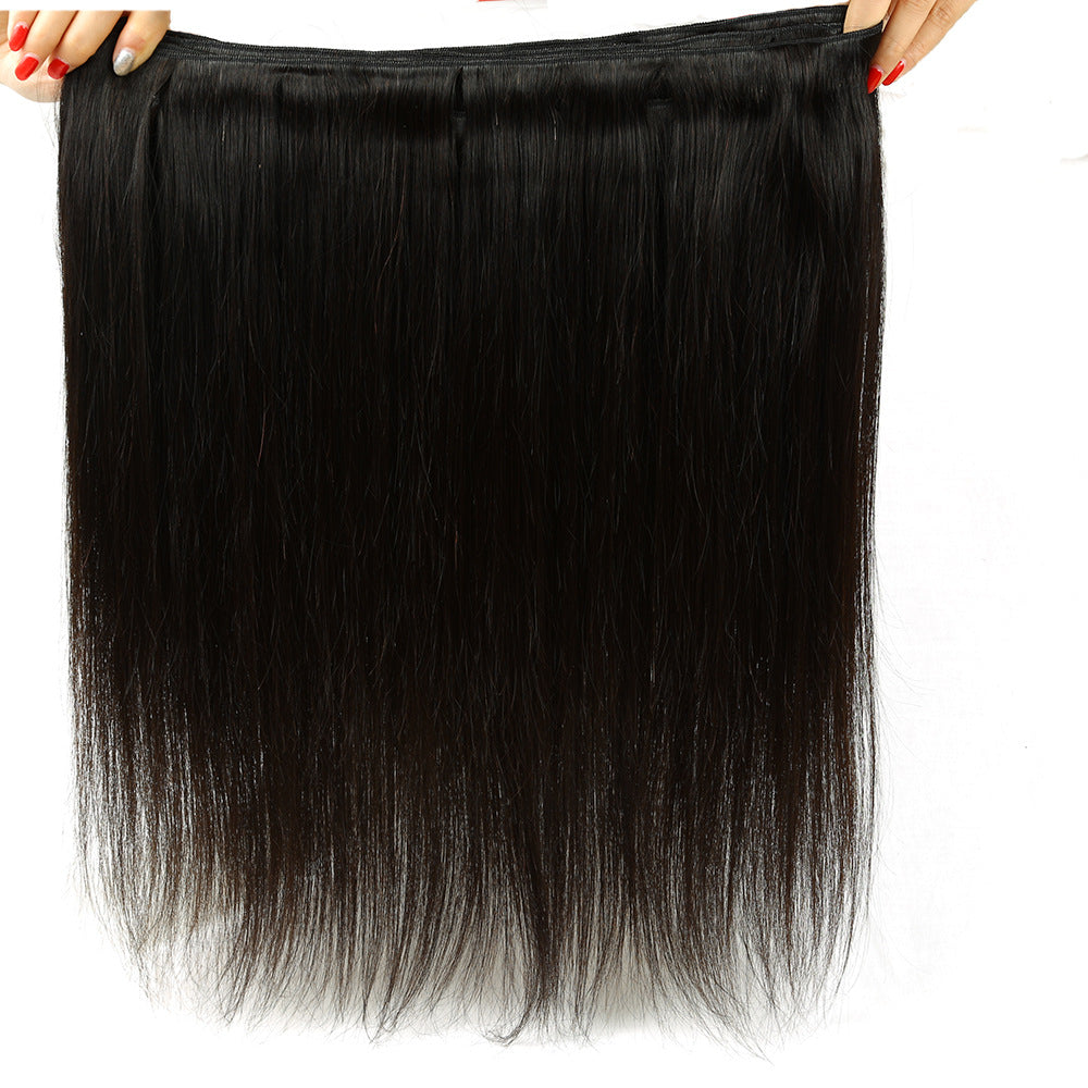 Véritables Perruques de cheveux humains inversées et couleur naturelle