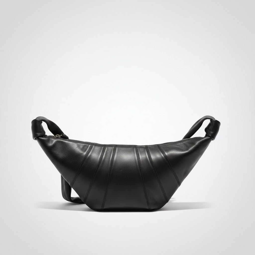 Hot-selling European and American sheepskin croissant bag for foreign trade