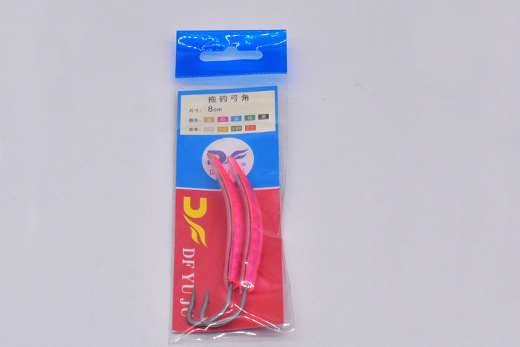 Trolling Bow Angle 7-10cm Water Mouse Fishing Horse Mackerel Fumer Baby Big Green Needle B