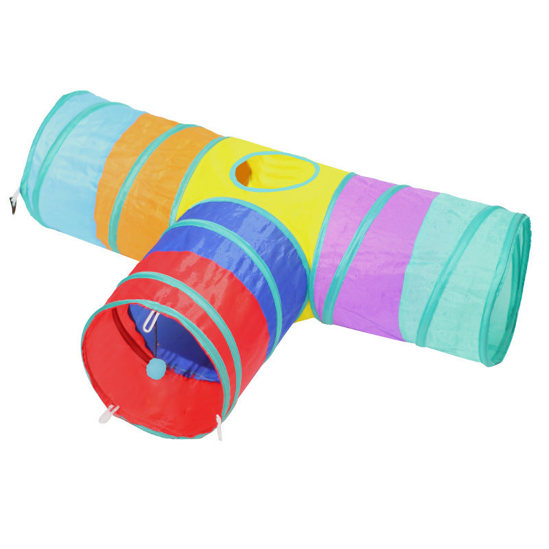 Tunnel de chat Jouets de chat pour animaux pliables