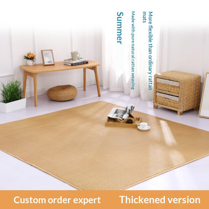1 cm Épaisseur de rotin pliant pour tapis de refroidissement de sol de style japonais Tatami