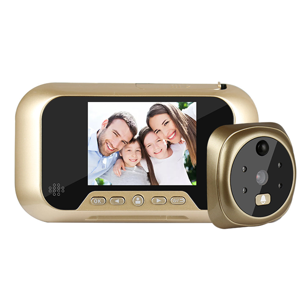 2.8 Inch infrarouge de vision nocturne caméra vidéo Intelligent électronique Peephol Peephol visuel