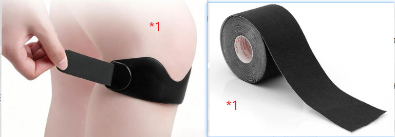 Fitness Basketball Jump Rope et équipement de protection Ensemble de bracelets de Patellar