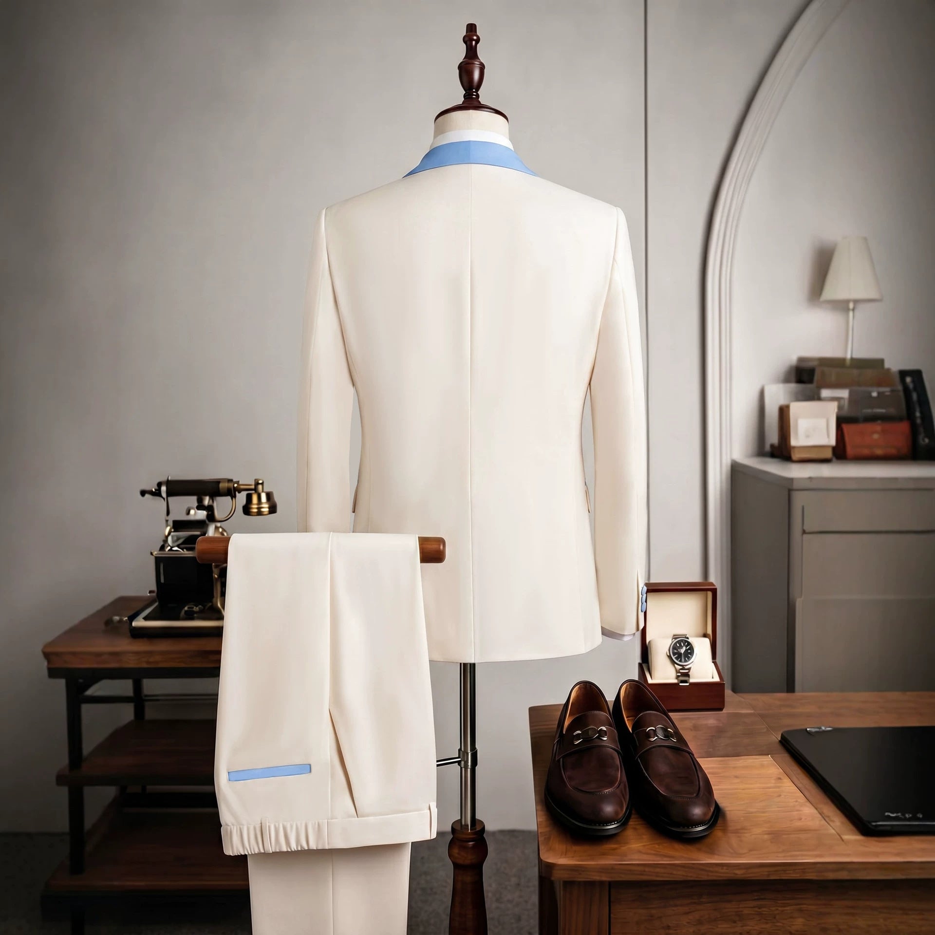 Ensemble de Pantalons d'affaires pour hommes européens et américains