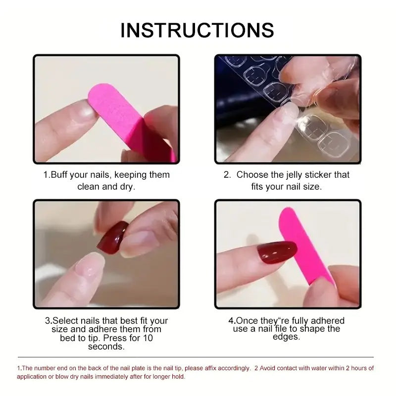 Faux ongles de Strass pour femmes
